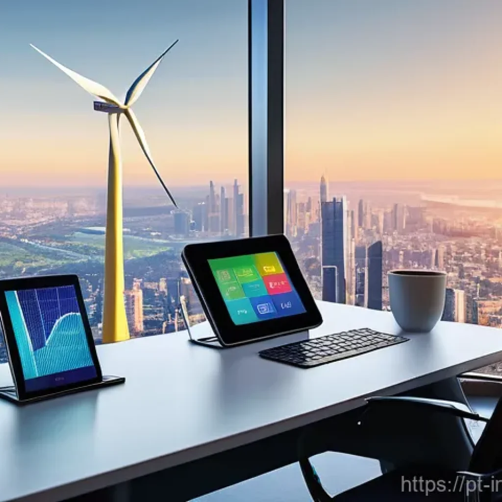 대체투자 포트폴리오에서의 글로벌 투자 전략 - **Prompt: Global Portfolio Harmony**
    A highly detailed, photorealistic image showcasing a sophis...